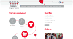 Desktop Screenshot of amigosdocoracao.org.br